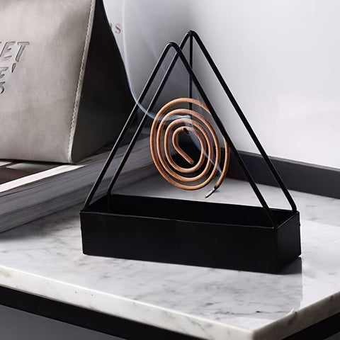 Triangle Iron Mosquito Coil Holder