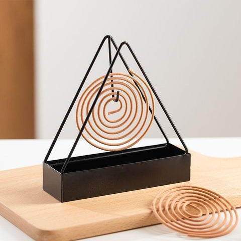 Triangle Iron Mosquito Coil Holder