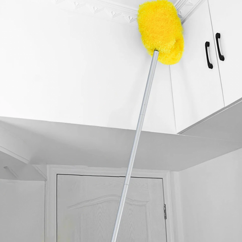 Foldable Ceiling Fan Duster with Extendable Rod