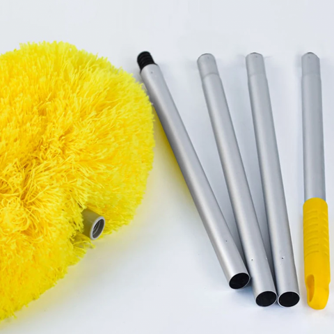 Foldable Ceiling Fan Duster with Extendable Rod