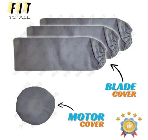 Universal Ceiling Fan Blade & Motor Cover Set