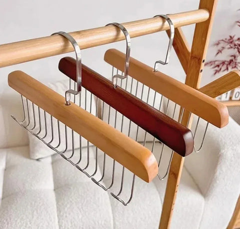 Multi-function 8 Wooden Hooks