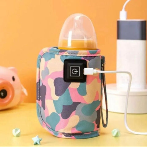 Portable USB Baby Bottle Warmer Sleeve
