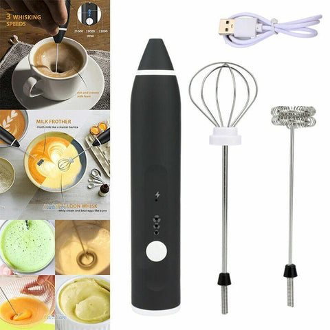 2-in-1 Rechargeable Coffee Beater