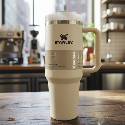 Stanley 40oz Stainless Steel Insulated Tumbler with Straw