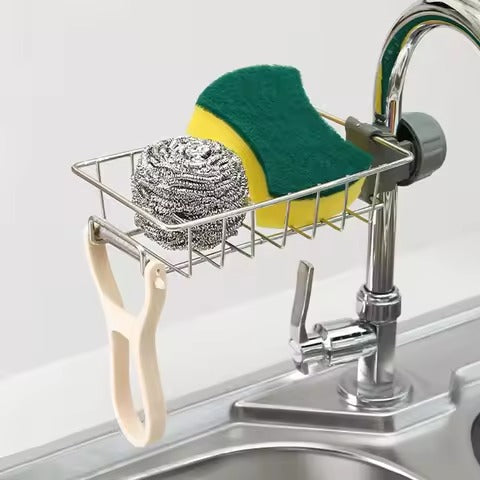 Stainless Steel Kitchen Faucet Sponge Holder