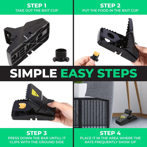 Heavy Duty Reusable Mouse Trap (Pack of 2)