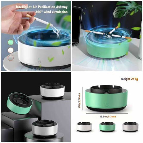 Smokeless Ashtray with Air Purifier