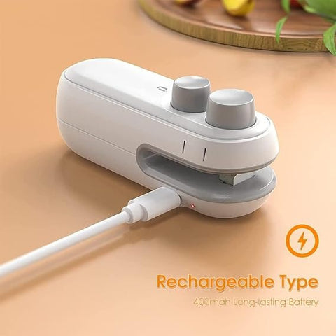 Rechargeable Mini Sealer For Plastic Bags