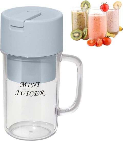 Portable Mug Blender with Straw – Mini Cordless Juicer