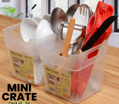 4-Pcs Refrigerator Food Storage Box Set